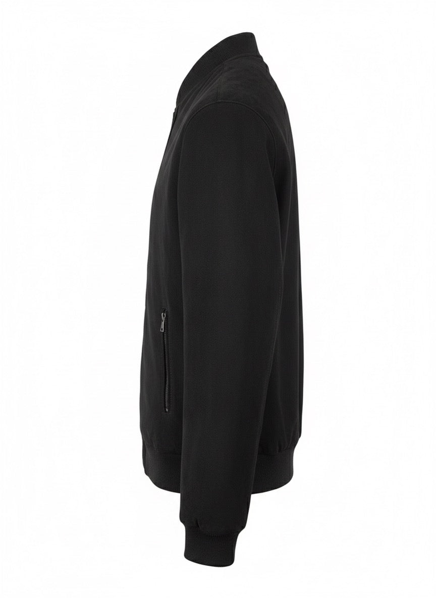 MRKSHI CRISTIAN — Leather leather Jacket in Black, product view
