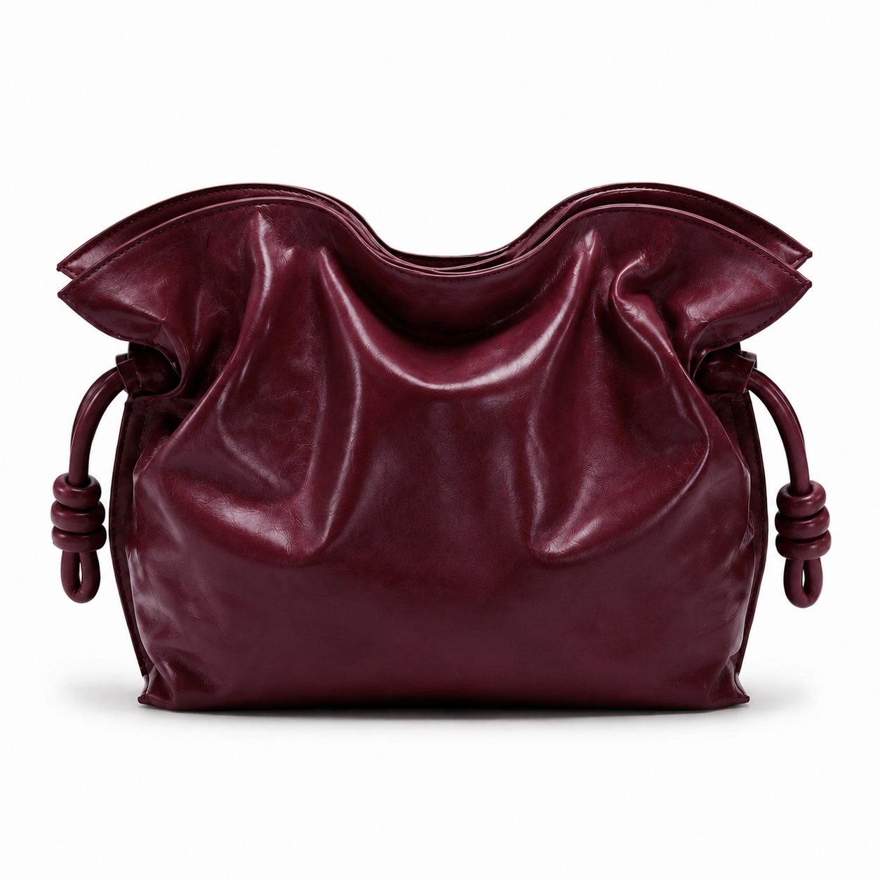 MRK-W-BAG-000011-BUR FLAMES — BURGUNDY