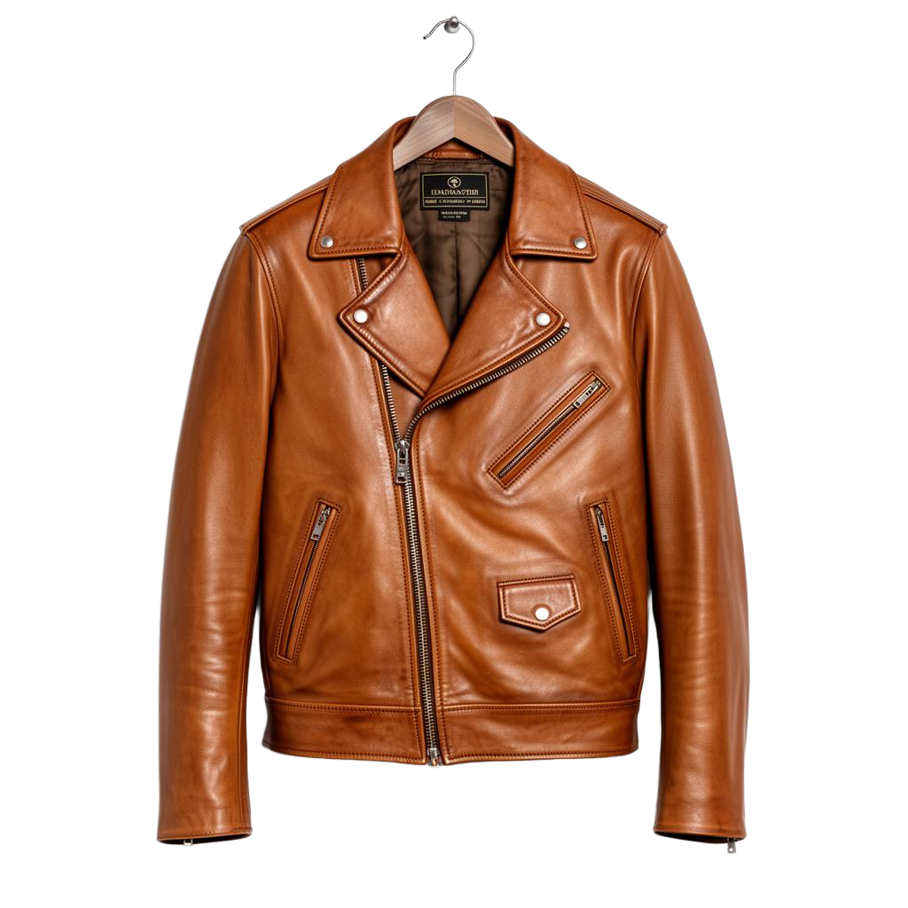 biker leather jacket preview