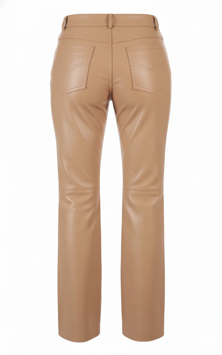 Camel Bootcut Trouser